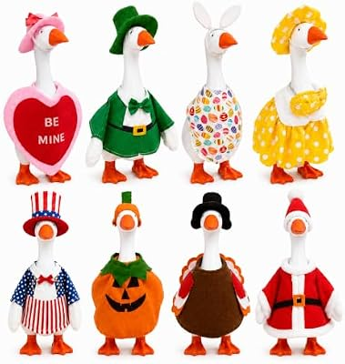 OIKOMAI 8 Pack Desk Goose Outfits