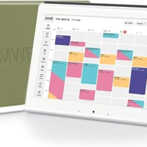 2026 New Upgraded Smart Digital Calendar Family Wall Planner, No Subscription Fee, WiFi Sync Color-Coded Schedule, Chore Chart & Meal Plan, HD Interactive Touchscreen Smart Calendar, with Green Case