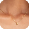 JNZSSWHJJH Initial Necklace for Women