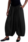 FISOEW Womens Wide Leg Balloon Pants