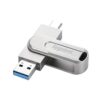 512GB Flash Drive for iPhone Photo Stick Thumb Drive, USB Memory Stick iPhone Flash Drive for Photos Jump Drive Portable External Easy Backup Photo Storage for Phone/Android/PC/Laptop/Tablet (Grey)