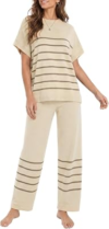 FISOEW Womens Casual 2 Piece Lounge Sets