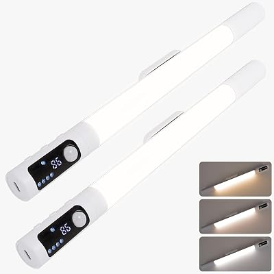 DEXULESA 2 Pack Motion Sensor Under Cabinet Lighting