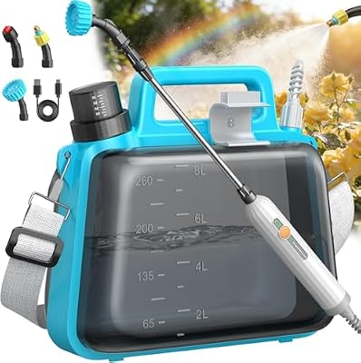 TARDEN Battery Powered Garden Sprayer 2 Gallon