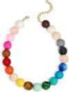 FAUTHENTICUTE Chunky Beaded Choker Necklace