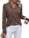 WIHOLL V Neck Business Casual Tops