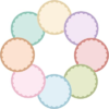 24 Pack Dry Erase Dots 11 Inch Circles Spots 8 Light Colors Removable Whiteboard Stickers for Classroom Teachers Students Wall Table Desk & Floor Decals