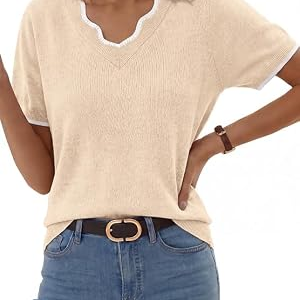 GKBK Short Sleeve Sweater