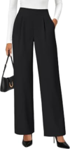 SEMARO Womens Wide Leg Dress Pants