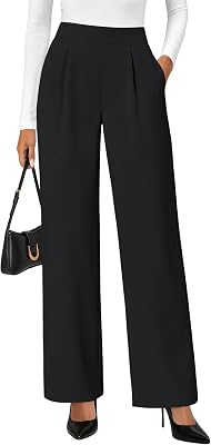 SEMARO Womens Wide Leg Dress Pants