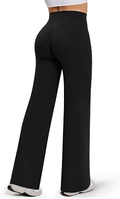 AB-ELEVEN Women Wide Leg Yoga Pants