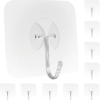 Heavy Duty Adhesive Shower Hooks