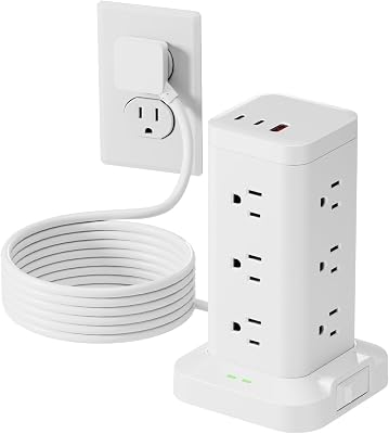 TAGZILO Power Strip Tower