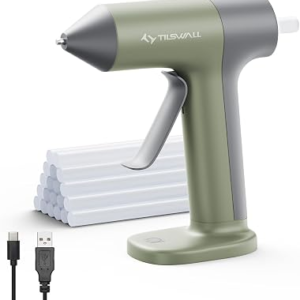TILSWALL Fast Heating Cordless Glue Gun