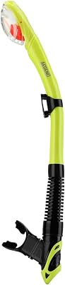 Aegend Diving Dry Snorkel for Adult Youth with Purge Valve, Flexible Tube
