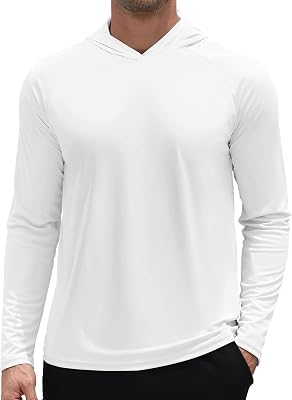 3RD HILL Mens Upf 50+ Sun Hoodie