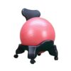 55cm Yoga Ball Chair - Ergonomic Sports Exercise Stability Ball for Home Office, Fitness Training, Posture Improvement, Core Strength & Balance