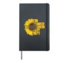 55th birthday A True Sunshine Since 1971 Sunflower Hardcover Journal, Black