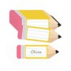 56Pcs Student Desk Name Tag for Name Recognition,Teacher Supplies