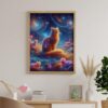 5D Square Drill The Fur of Science Fiction Diamond Painting Kit 12x16