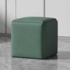 5 in 1 Cube Ottoman Chair, Versatile Stackable Chair with Swivel Casters, Footrest for Living/Dining Room, Technological Fabric, Stylish and Functional Design