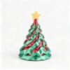 5 Pack 3D Printed Christmas Tree Fidget Toys, Spiral Passthrough Desk Decor