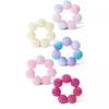 5 Pack Colored Fidget Ring Spiky Bead Sensory Finger Rings Anxiety