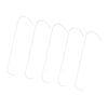 5Pcs Big Eye Beading Needle with Threader Curved Tip, 3, A