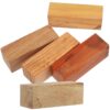5pcs Blank Name Stamp Wooden DIY Stamper for Adults