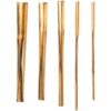 5 Pcs Brass Clay Hole Cutters for Pottery, Versatile Clay Carving Tools Set for Crafting, Punching, Drilling, Slotting, Gold, Longest Tool 4.96 in, Shortest Tool 4.41 in