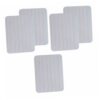 5pcs Double Sided Ruled White Board High Density Board Dry Erase