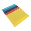 5pcs Elastic Rope Closure Plastic File Folders A4 Document Organizer