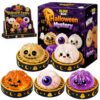 5PCSHalloween Dumpling Squeeze Squishy Toy, rms Dumpling Squishy, Soft Squeeze Decompression Dough, Anxiety Relief Fidget, Adult Fidget Tool