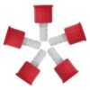 5pcs Laboratory Bottle Cap and 10mm Connector with Gl14 Thread