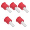 5pcs Laboratory Bottle Cap Gl14 Plastic Lid with 10mm Connector