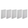 5pcs Mini Oil Painting Frames Wooden Canvas Boards for DIY Art Home