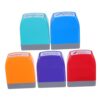 5pcs Teacher Feedback Stamp Self-Inking Plastic Rectangular