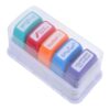 5pcs Teacher Grading Stamp Self-Inking Motivational Feedback