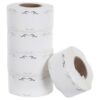 5 Rolls Blank Self Adhesive Writable Sticker Labels 5 White Paper
