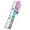 5 Rolls Handwritten Name Stickers, Student Name Tag Sticky Notes