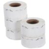 5 Rolls White Paper Blank Writable Labels 5 Easy Peel Removable