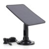 5V 20W IP Camera Solar Charger with Voltage Regulator, Monocrystalline 7W