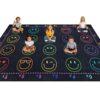 5' x 7'6" Classroom Rug Elementary, Multicolored Classroom Carpet 15 Seats