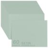 5x7 Inch Sage Green Cardstock 250GSM/92LB 60 Sheets Card Stock