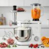 6-Quart 3-in-1 Tilt-Head Stand Mixer with Meat Grinder & Juicer
