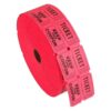 6000 Pcs Colorful Double Roll Raffle Tickets, Blank Printing Tickets