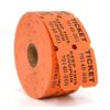 6000 Pcs Colorful Tearable Admission Tickets Bulk