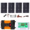 6000W Off-Grid Solar Inverter Kit with 100W Waterproof Foldable Panel & 50A Controller(6000w)