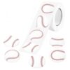 600Pcs Baseball Stickers Roll 1.5 Inch Round Self Adhesive Labels