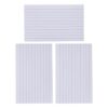 600pcs Double Sided Lined Index Cards for Home Office White Paper